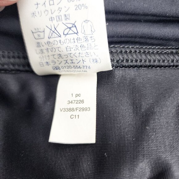 Lands End 22W Swim Skirt Black Nylon Spandex Blend For Women - Picture 5 of 7